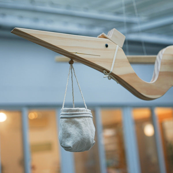 Wood Mobile Pelican from Eguchi