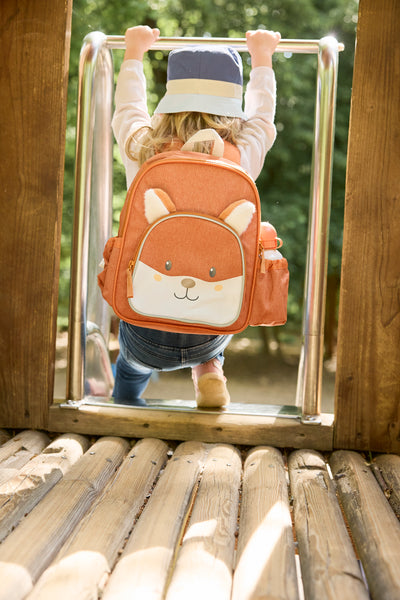 Sterntaler Children Backpack Filou – Fox Kids' Thermal Backpack (Rust Orange)