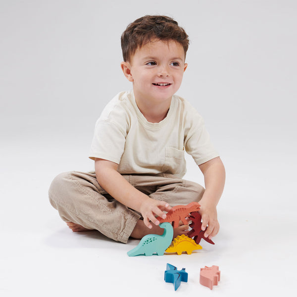 Mentari Toys Happy Stacking Dinosaurs