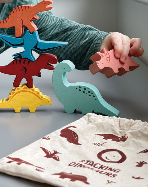 Mentari Toys Happy Stacking Dinosaurs