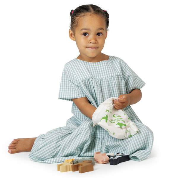 Mentari Toys Happy Stacking Farm