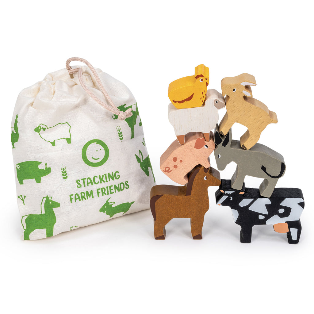 Mentari Toys Happy Stacking Farm