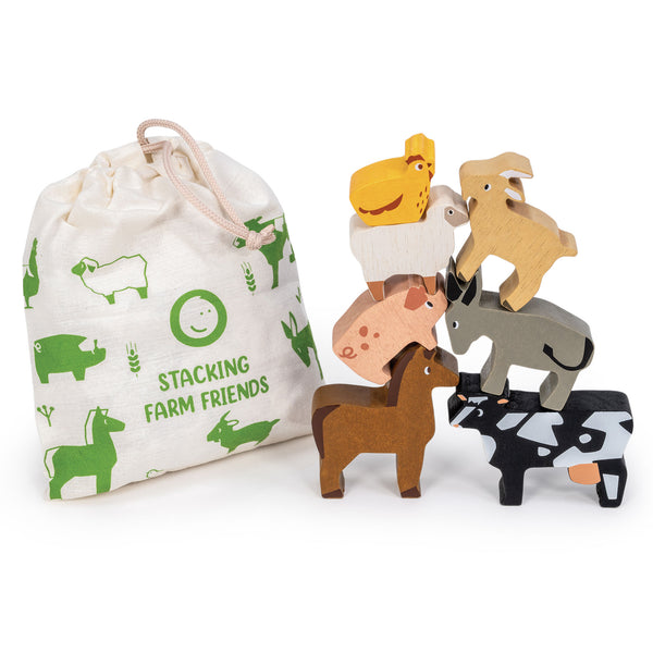 Mentari Toys Happy Stacking Farm