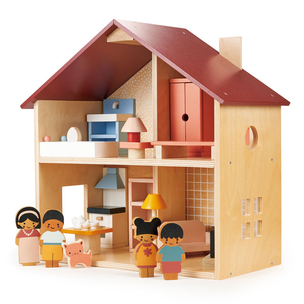 Mentari Poppets Dollhouse - Open Style Dollhouse