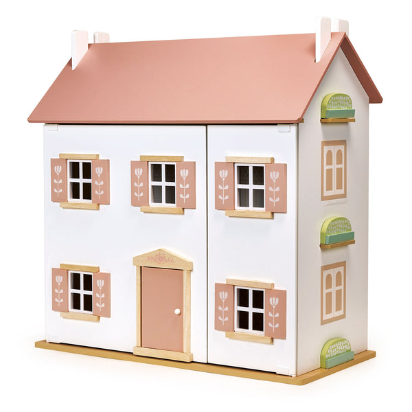 Mentari  Clover Dollhouse - classic wooden dollhouse