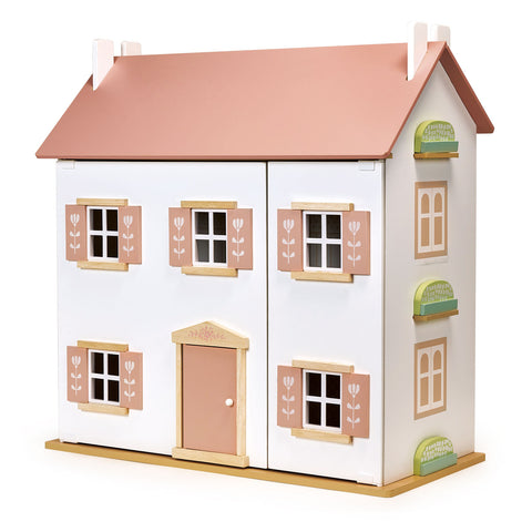 Mentari  Clover Dollhouse - classic wooden dollhouse