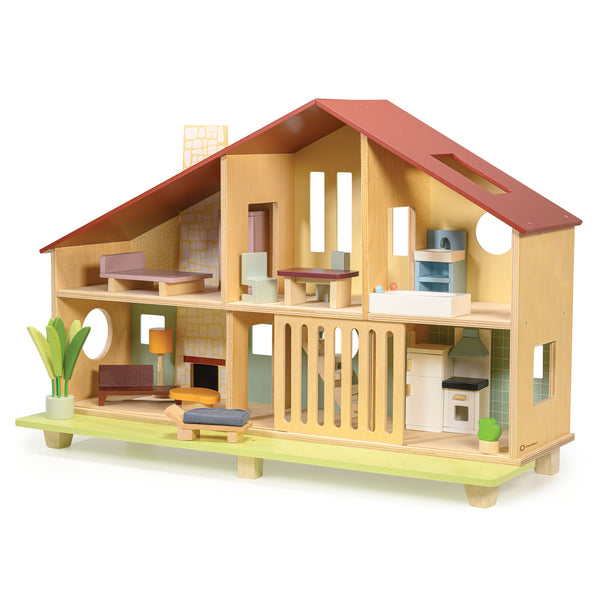 Mentari Toys Cedar Chalet (comes with furniture)