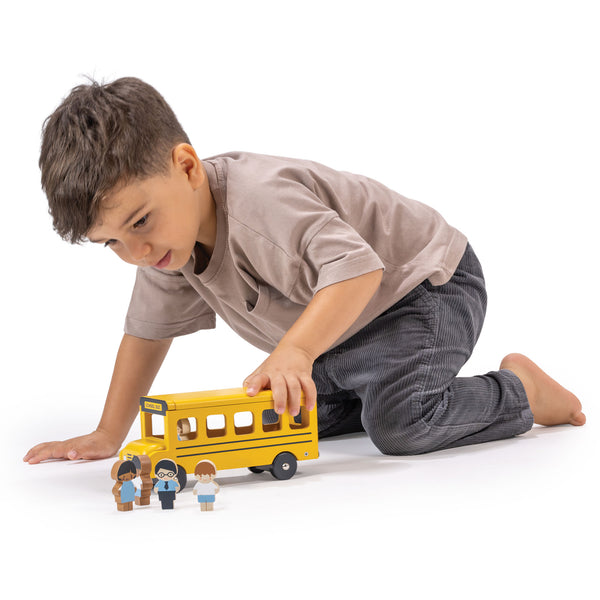 Mentari Toys Little Friends School Bus