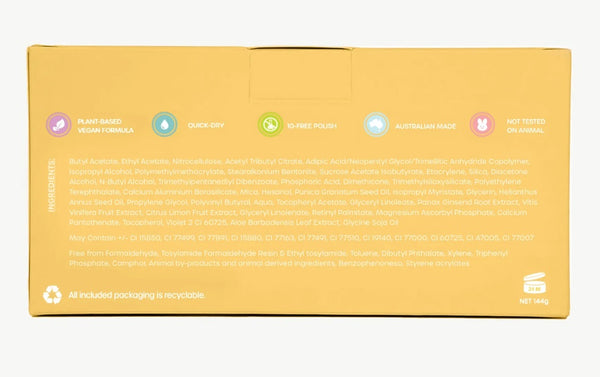 Oh Flossy Beach Club Nail Polish Set