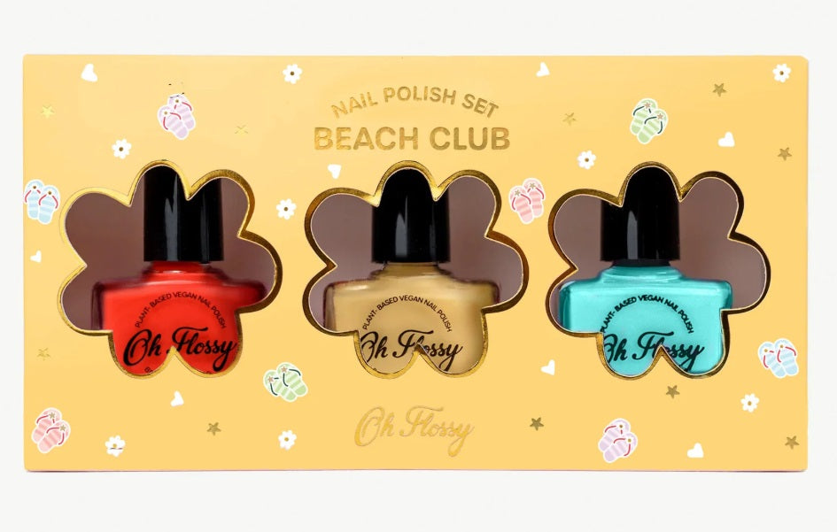 Oh Flossy Beach Club Nail Polish Set