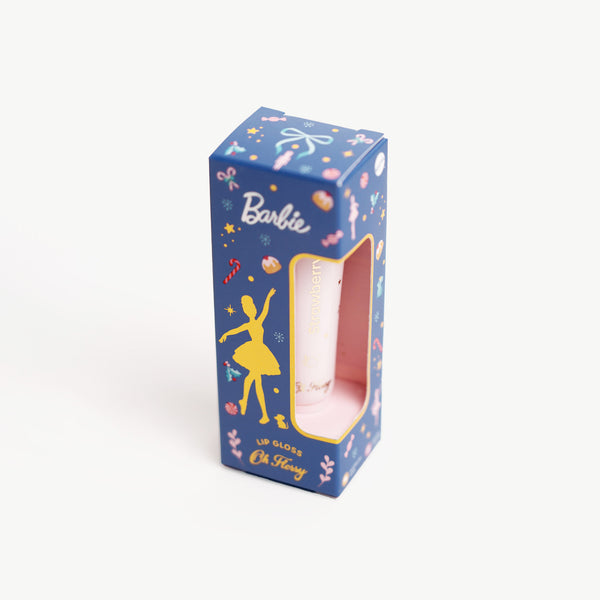 Oh Flossy x Barbie™ in The Nutcracker Natural Kids Lip Gloss – Strawberry