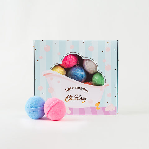 Oh Flossy Mini Bath Bombs Set