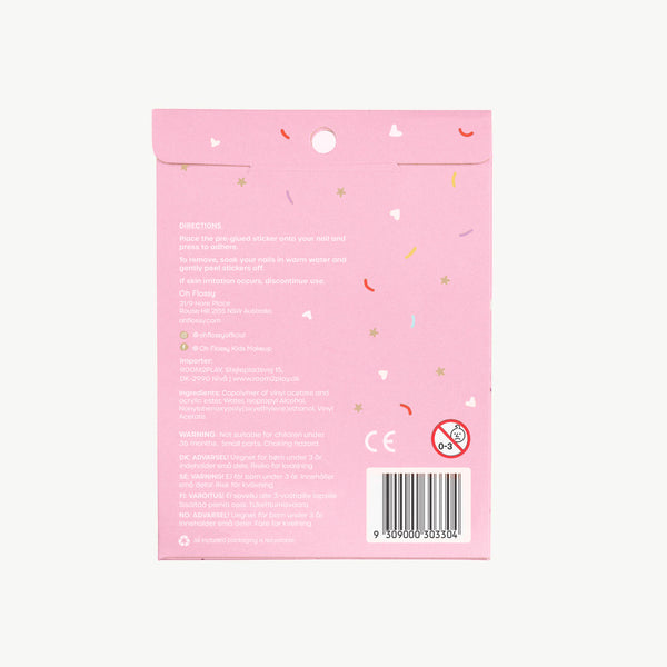 Oh Flossy Nail Stickers -Ballet Sparkle