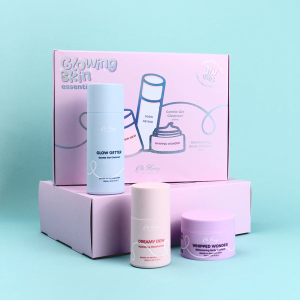 Oh Flossy Skincare - Glowing Skin Essentials Kit