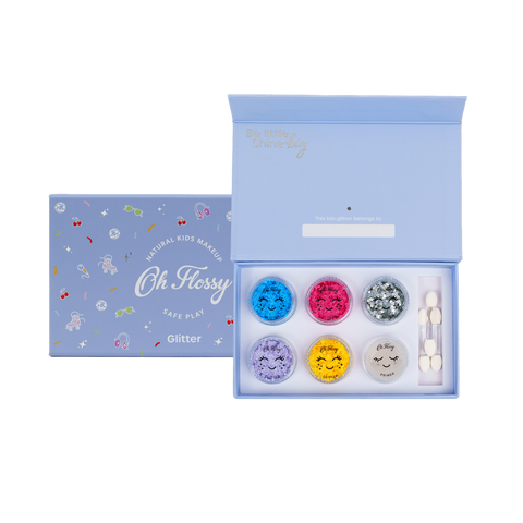 Oh Flossy Kids Disco Fever Glitter Set