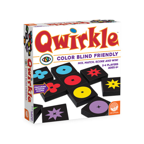 QwirkleTM: Color Blind Friendly Family Game