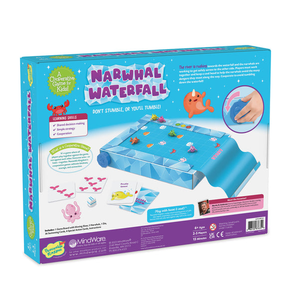 Narwhal Waterfall Cooperative Game by Peaceable Kingdom