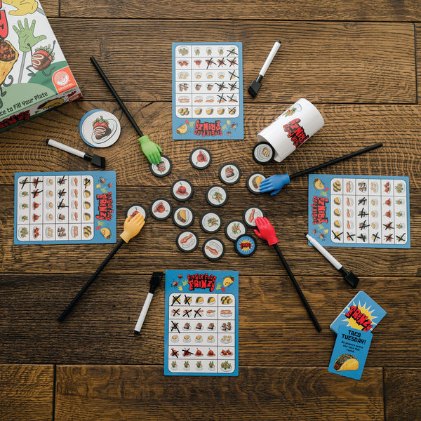 Finger Food Frenzy Family Board Game