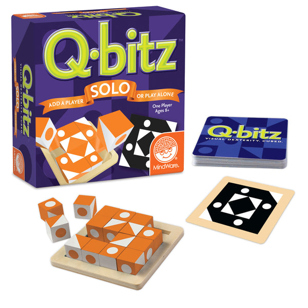 Q-bitz Solo Single Player travel size