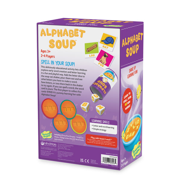 Alphabet Soup Spelling Game