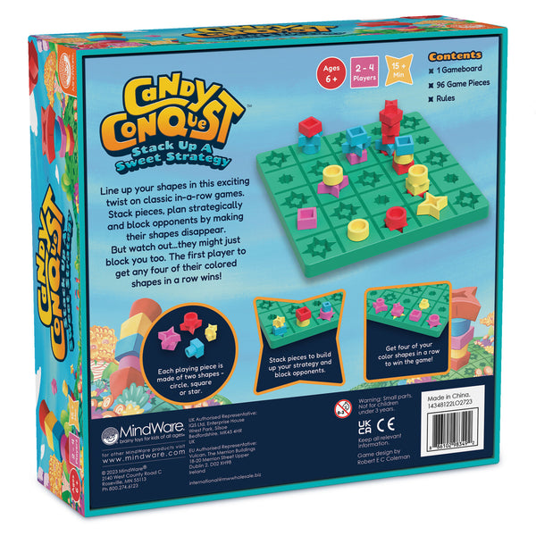 Candy Conquest In-a-Row Classic Board Game