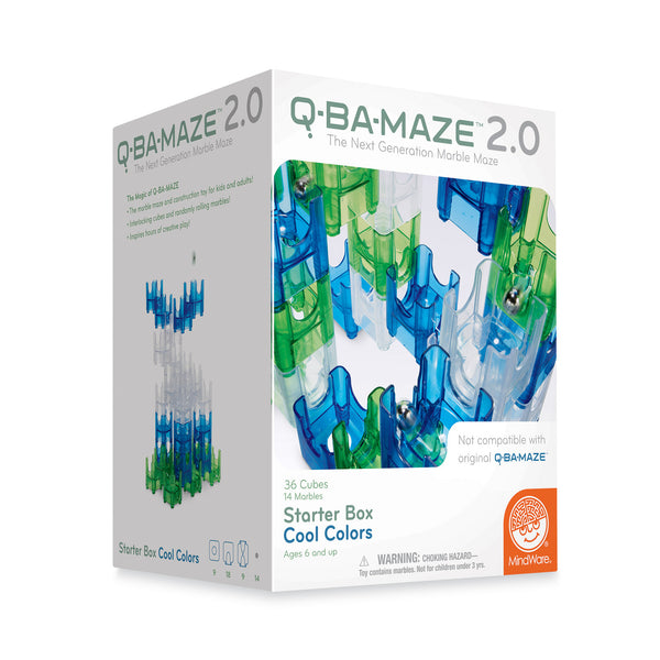 Q-BA-MAZE 2.0: Rails Builder and Start Box Cool Colour Bundle pack (ONLINE SPECIAL ONLY)