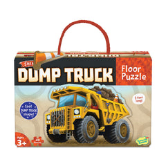Peaceable Kingdom Shiny Dump Truck Floor Puzzle – 49 Piece Kids Giant Floor Puzzle Singapore