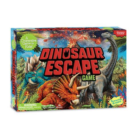 Peaceable Kingdom Dinosaur Escape Award Winning Cooperative Game of Logic and Luck for Kids