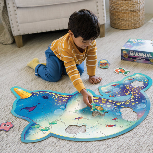Narhwal Floor Puzzle