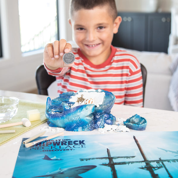 Dig It Up! Shipwreck Necklace Discovery Excavation Kit