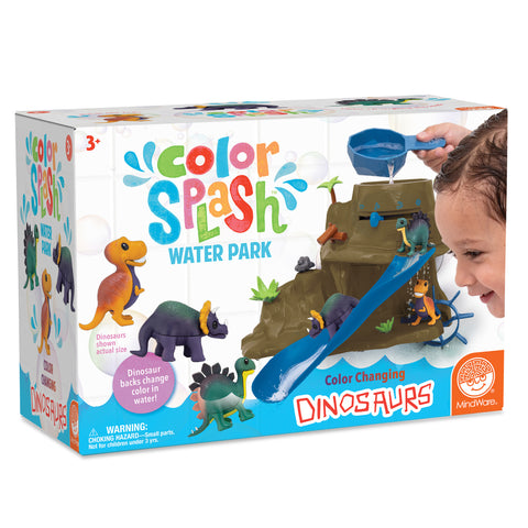 Dinosaur Color Splash Water Park Bath Toy Set