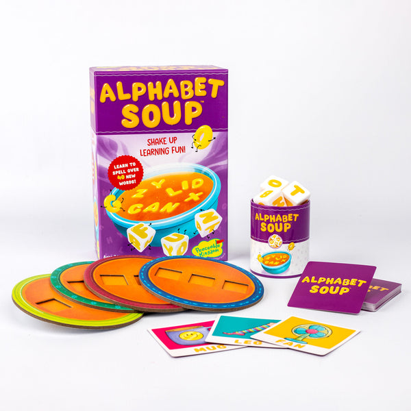 Alphabet Soup Spelling Game