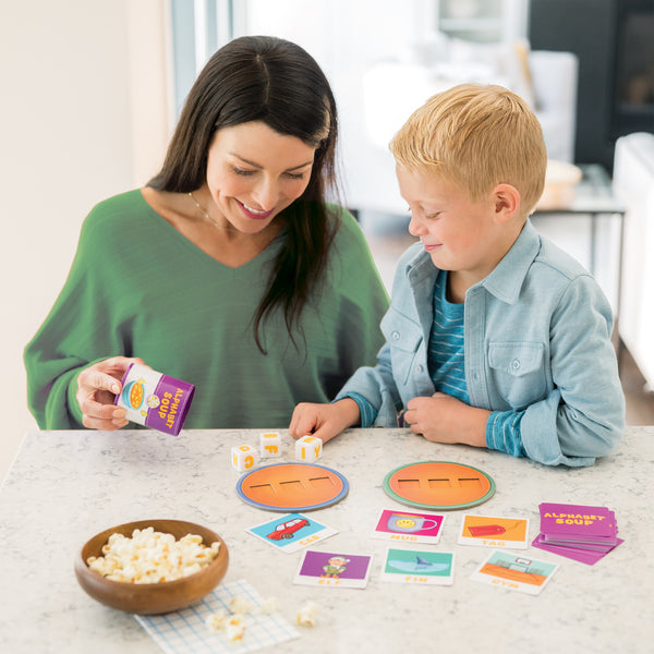 Alphabet Soup Spelling Game