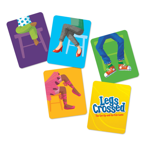Mindware Legs Crossed - The Get-Up & Go-Fish Game
