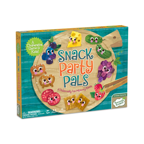 Snack Party Pals Peaceable Kingdom Cooperative Board Game