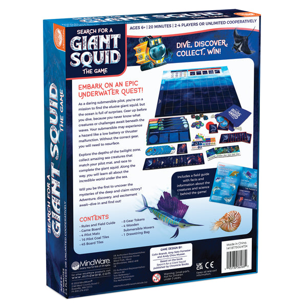 Mindware Games : Search for a Giant Squid: The Game