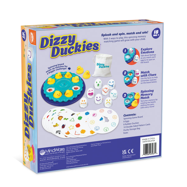 Dizzy Duckies Early Learning Matching Game