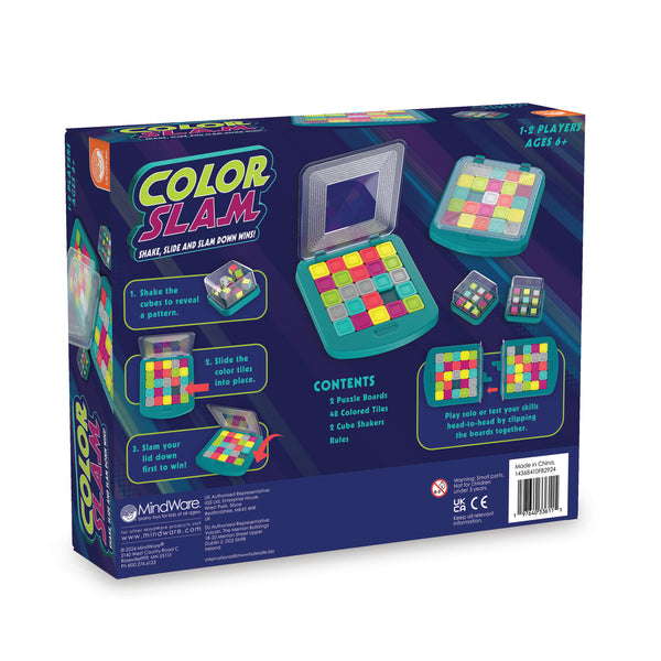 Color Slam Sliding Puzzle Game