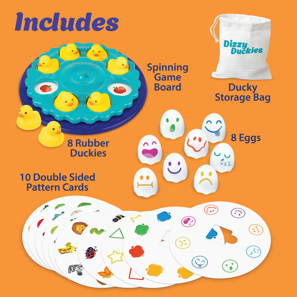 Dizzy Duckies Early Learning Matching Game