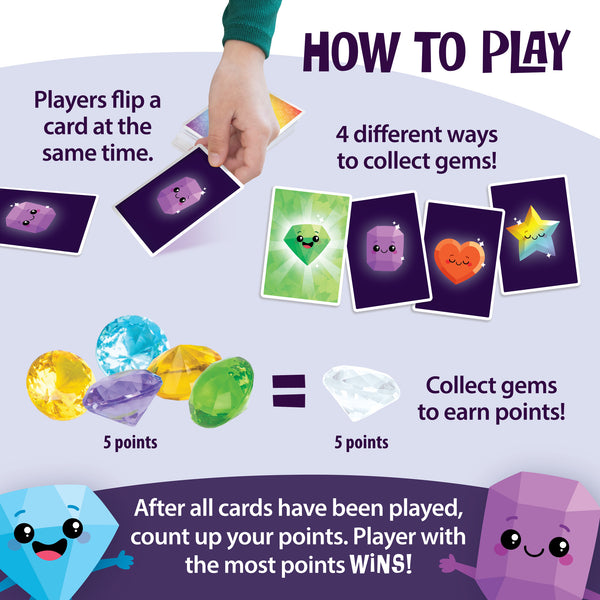 Best Gems Board Game by MindWare – Fun & Fast-Paced Family Card Game