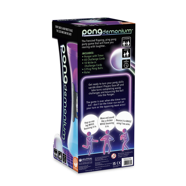 MindWare Pongdemonium – Fast-Paced Action Party Game
