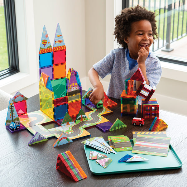 MindWare Flip Formers: Foils Magnetic Tile Toppers (50pc)