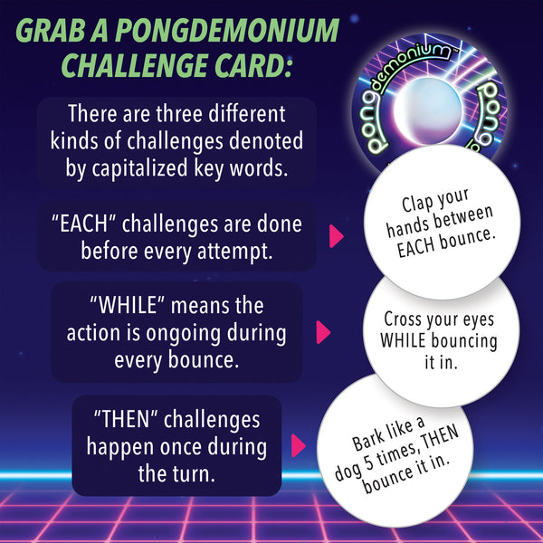 MindWare Pongdemonium – Fast-Paced Action Party Game