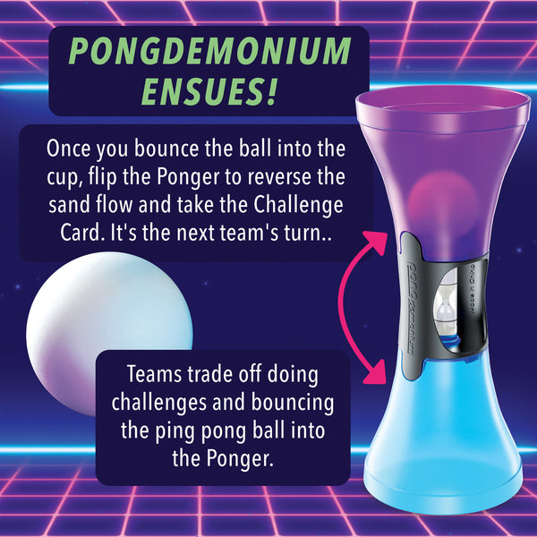 MindWare Pongdemonium – Fast-Paced Action Party Game