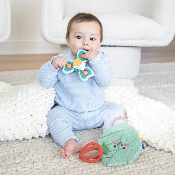 MindWare Sensory Sprouts Infant Essentials Set | Sensory & Developmental Toys for Babies
