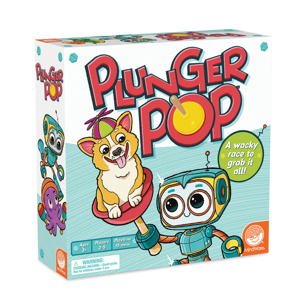 Plunger Pop by MindWare – The Wacky Race to Grab It All!