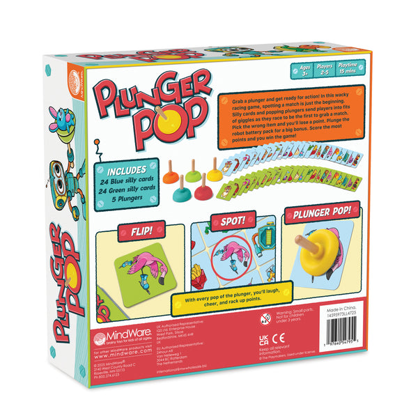 Plunger Pop by MindWare – The Wacky Race to Grab It All!