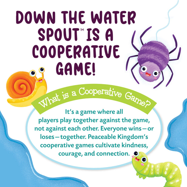 Peaceable Kingdom Down the Water Spout™ | 3D Cooperative Toddler Game