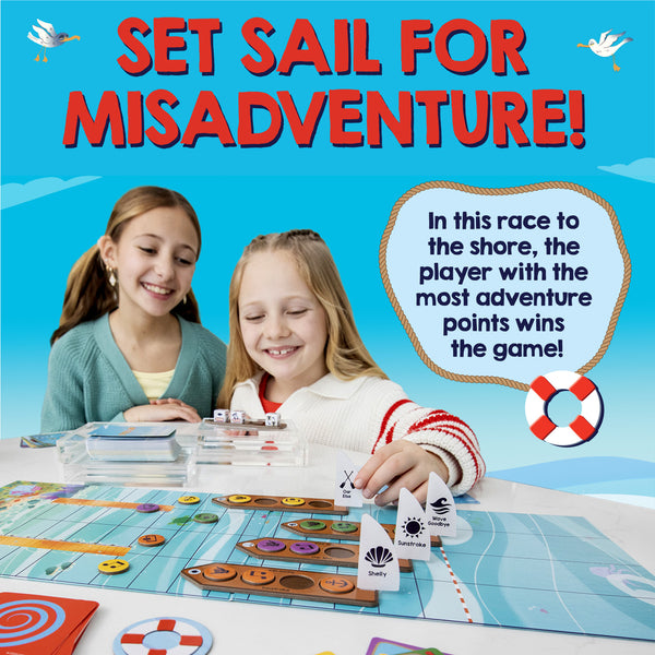 Overboard! Board Game by MindWare | Family Race Strategy Game