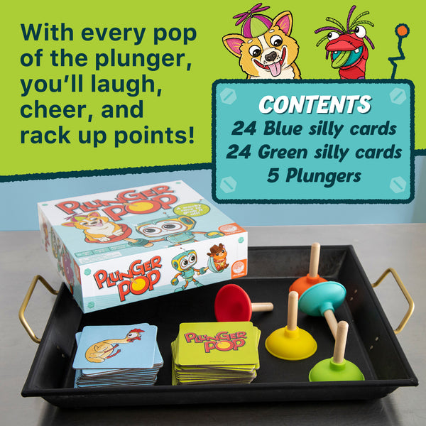 Plunger Pop by MindWare – The Wacky Race to Grab It All!